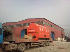 八吨液化气热水锅炉