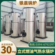 WNS10-1.25-QY天然气蒸汽锅炉太康县银晨锅炉有限公司