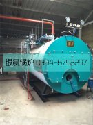 2吨燃气蒸汽锅炉安装现场